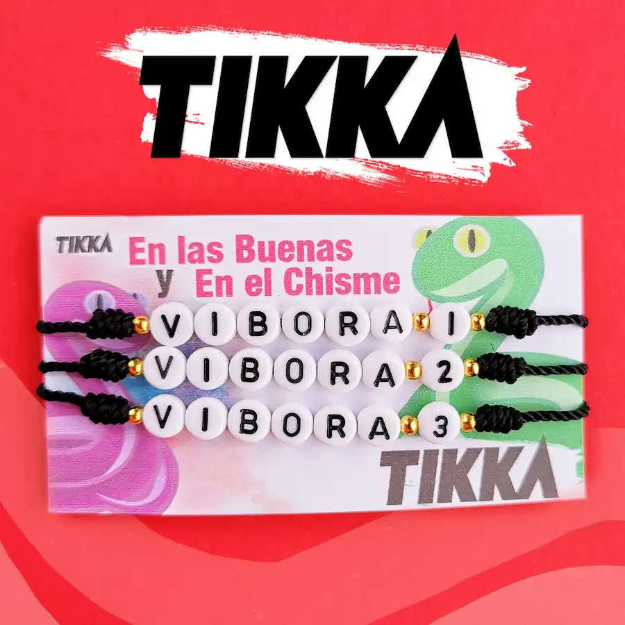 Incluye 3 Pieza Pulseras Viboras En Las Buenas Y En El Chisme 1 2