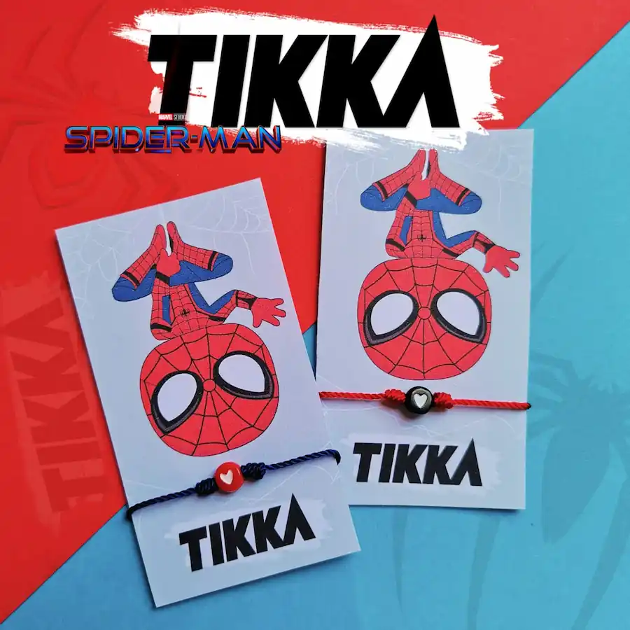 Incluye 1 pieza] – Pulsera de corazon spiderman : Tikka Shop
