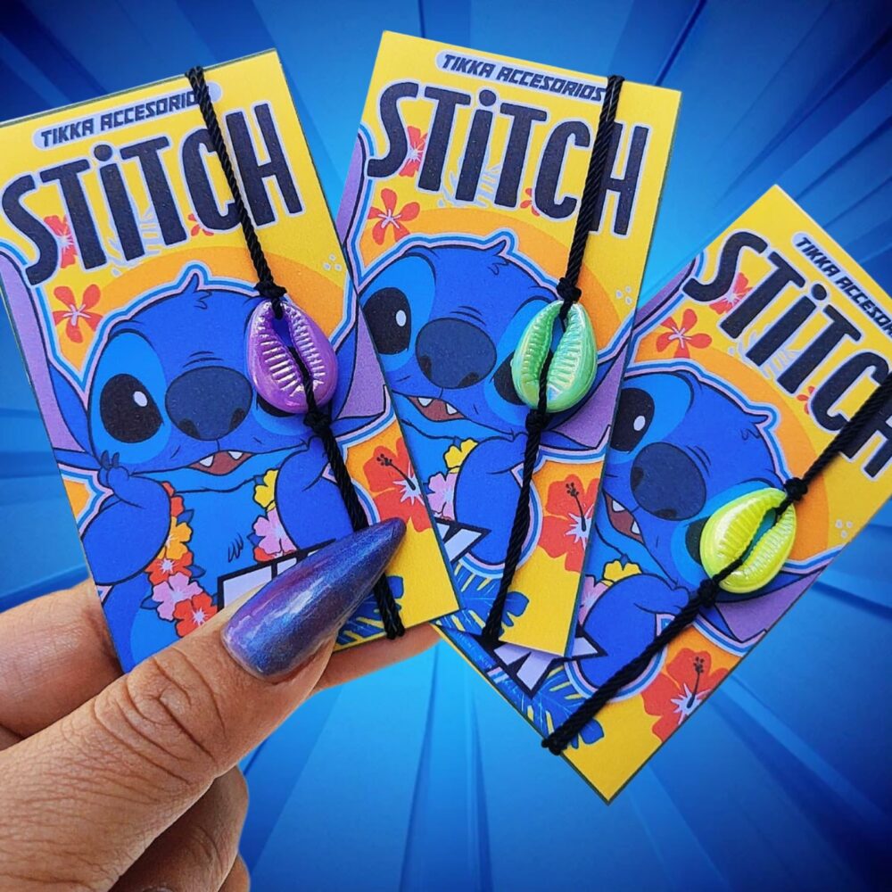 9 Pulseras de Amistad Stitch